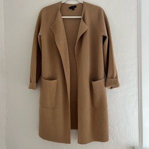 JCrew Juliette Collarless sweater-blazer